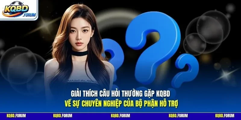 Giải thích câu hỏi thường gặp KQBD về sự chuyên nghiệp của bộ phận hỗ trợ 
